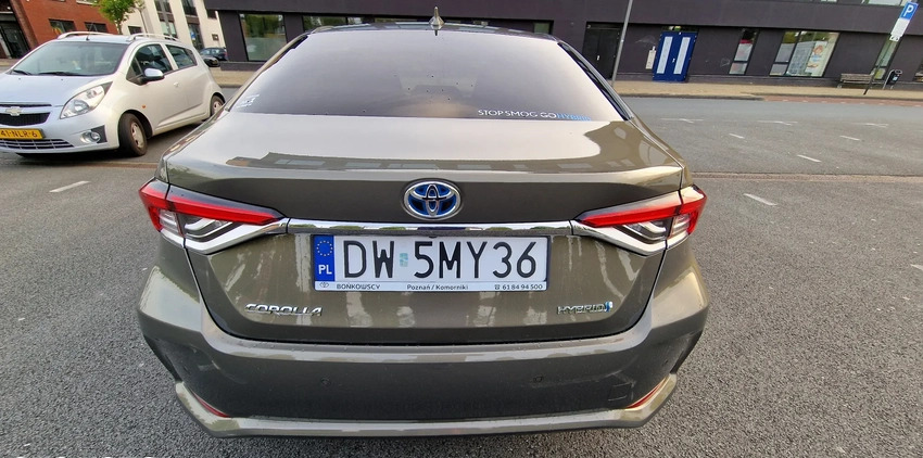 Toyota Corolla cena 81000 przebieg: 115000, rok produkcji 2020 z Góra małe 407